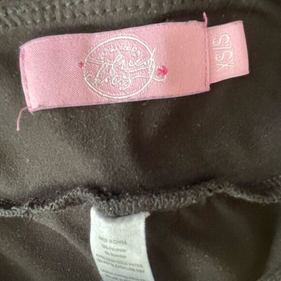 Southern Fried Chics open side black leggings size XS. - Picture 3 of 3